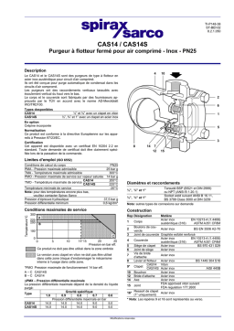 CAS14, CAS14S: Fiche technique + Chat IA