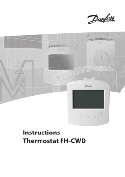 Danfoss FH-CWD Thermostat Instructions | AI Chat & PDF
