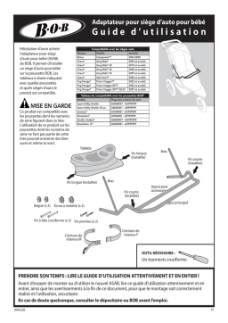 BOB Snug Ride 30 Mode d'emploi