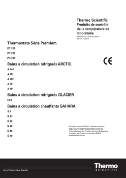Thermo Scientific SAHARA S7 Manuel utilisateur