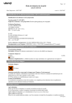 ULANO QFX Fiche de S&eacute;curit&eacute; | AI Chat &amp; PDF