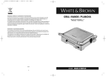 WHITE &amp; BROWN S 170 : Mode d'emploi + IA Chat &amp; PDF