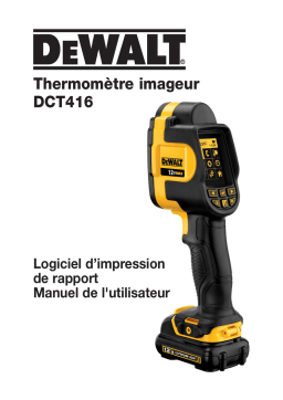 DeWalt DCT416 Manuel utilisateur