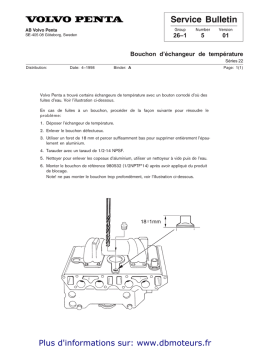 Séries 22: Bulletin de service avec IA et PDF