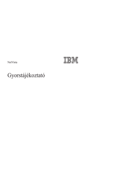 IBM NetVista Guide de démarrage rapide