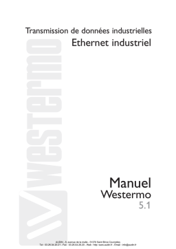 Westermo U200 Manuel utilisateur