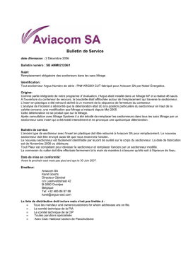 AVIACOM SA Argus ARG001CUT Manuel utilisateur