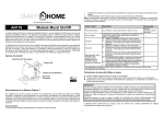 Module mural ON/OFF Smarthome : Guide d'utilisation | IA &amp; PDF