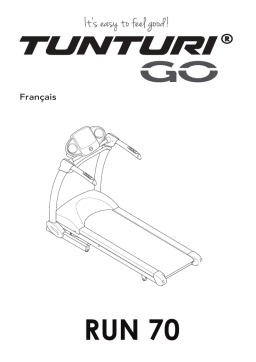 Tunturi Go RUN 70 Manuel utilisateur