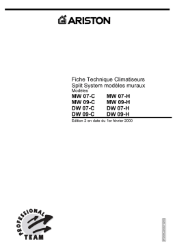 Ariston MW 07-C Spécifications+ IA Chat&PDF