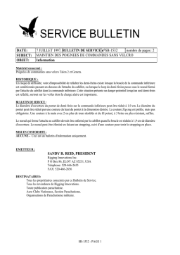 Talon 2, Genera: Bulletin de service + IA Chat & PDF