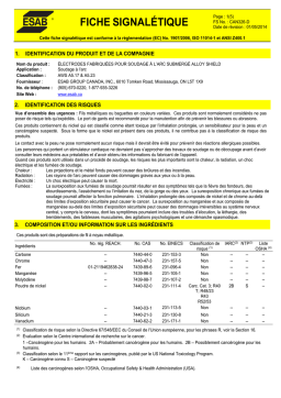 ESAB Alloy Shield 410NiMo Manuel utilisateur