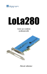 Digigram LoLa280: Manuel Utilisateur | AI Chat &amp; PDF