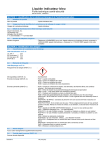 bleu Liquide Indicateur: Fiche Technique | AI Chat &amp; PDF