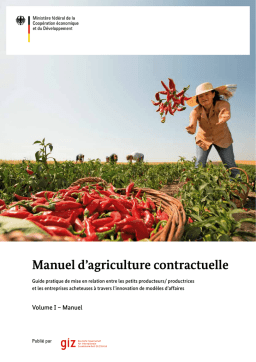 Manuel d'Agriculture Contractuelle | AI Chat & PDF