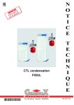 geminox CTL 30 S condensation Manuel utilisateur