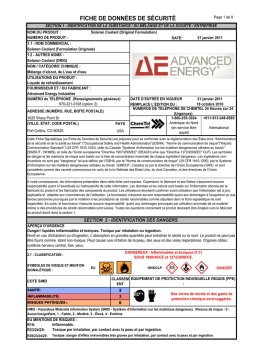 Solaron Coolant Original Formulation : AI Chat & PDF