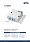 fafnir VISY-Command 16 Manuel utilisateur