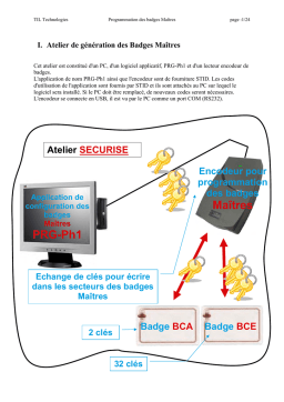 TIL Technologies Badge BCE Mode d'emploi