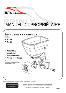 Brinly BS-36 Manuel du propriétaire