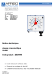 AFRISO EUROJAUGE Unitel Manuel utilisateur