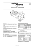 Spirax-Sarco S13 Manuel utilisateur