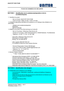 AQUATUFF HIGH FOAM : IA Chat & Téléchargement PDF