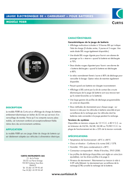 Curtis 908R Jauge Batterie | AI Chat & PDF Accès