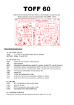 CH-AUBET TOFF 60 Manuel utilisateur