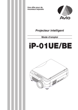 Avio iP-01UE/BE Mode d'emploi | Chat IA & PDF