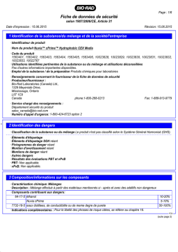 Bio-Rad Nuvia cPrime Manuel utilisateur