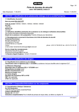 Bio-Rad Bio-Gel® HTP Manuel utilisateur