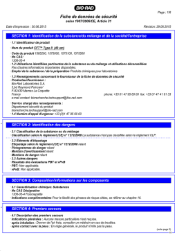 Bio-Rad Type II 40 um Manuel utilisateur