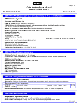 Bio-Rad NGM Agar Lite Manuel utilisateur