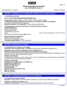 Bio-Rad AG 501-X8 Manuel utilisateur