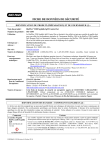 Bio-Rad BioPlex 2200 Syphilis IgM Control Set Manuel utilisateur