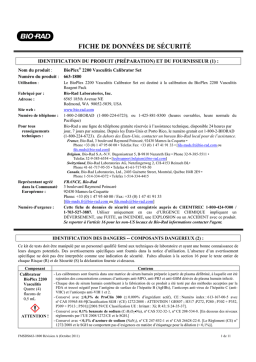 BioPlex 2200 Vasculitis Calibrator Set : Chat IA et PDF