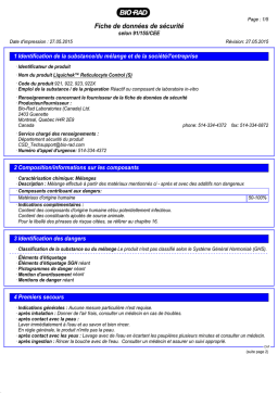 Bio-Rad Liquichek Reticulocyte Control (S) + IA Chat