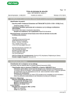 Fiche de S&eacute;curit&eacute; Antiserum Echerichia coli Trivalent III