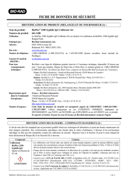 BioPlex 2200 Syphilis IgG Calibrator: AI Chat & PDF