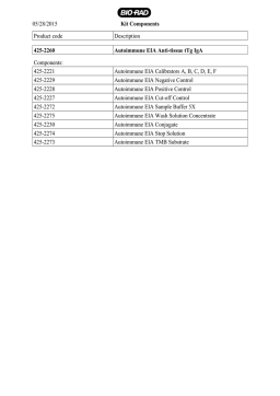 Bio-Rad 425-2347 Manuel utilisateur