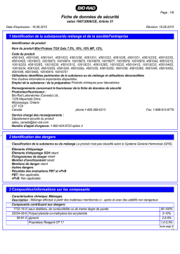 Bio-Rad Mini-Protean TGX 12% Manuel utilisateur