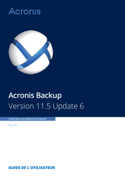 Acronis Backup 11.5 Guide Utilisateur : AI Chat & PDF