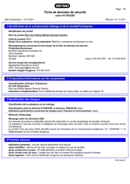 Rat Liver Kidney Medula Stomach Section + IA et PDF