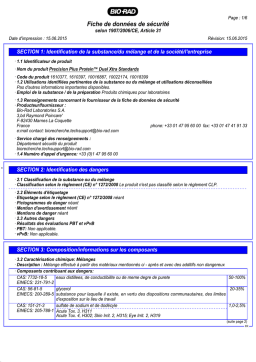 Bio-Rad Dual Xtra Standards Manuel utilisateur