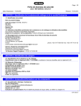 Fiche de S&eacute;curit&eacute; Tricine Bio-Rad | AI Chat &amp; PDF