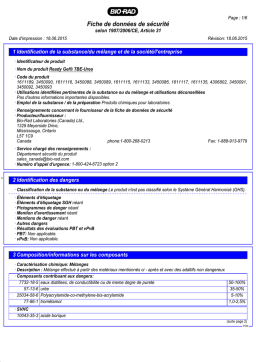 Ready Gel TBE-Urea: Chat IA et Téléchargement PDF