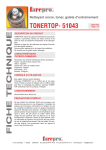 Farepro TONERTOP Manuel utilisateur