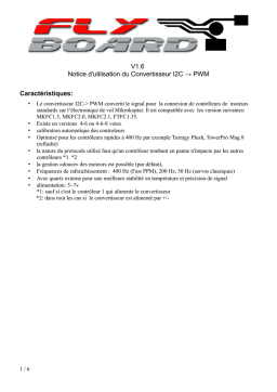 Convertisseur I2C vers PWM Notice + AI Chat & PDF