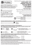 Utilitech: #UC1014 Luminaire + Assistance IA et PDF